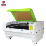 100W CO2 CNC 9060 Laser Cutting and Engraving Machine 900x600mm for Wood Stone Rubber on Round Objects Supports DXF Format